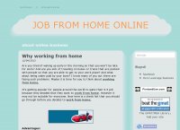 online work from home