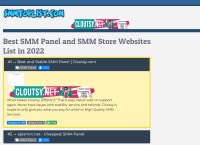 Best SMM Panel and SMM Store Websites List in 2022